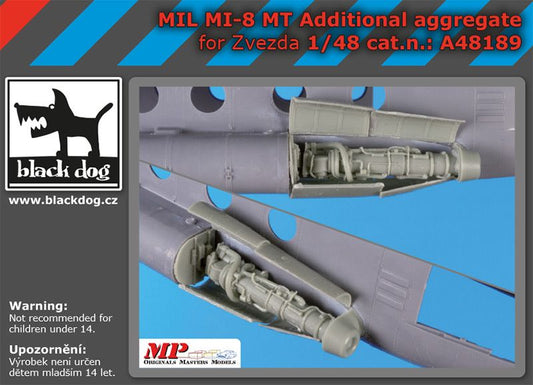 Blackdog BDOA48189 1:48 Mil Mi-8MT additional aggregate