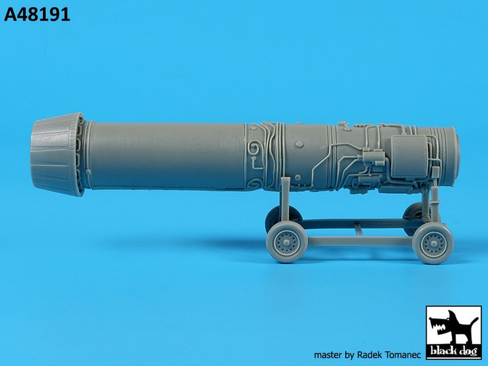 Blackdog BDOA48191 1:48 Dassault_Mirage 2000 engine