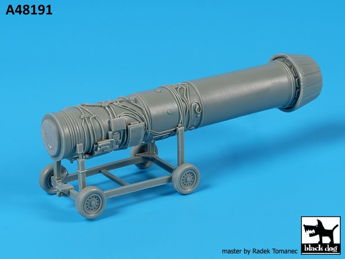 Blackdog BDOA48191 1:48 Dassault_Mirage 2000 engine