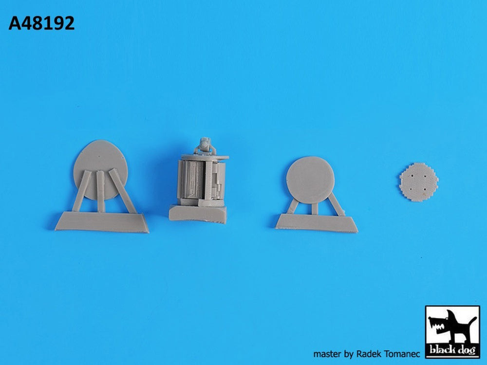 Blackdog BDOA48192 1:48 Dassault_Mirage 2000 cannons + radar