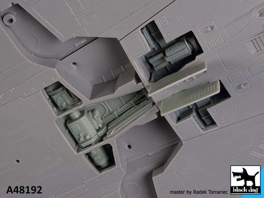 Blackdog BDOA48192 1:48 Dassault_Mirage 2000 cannons + radar