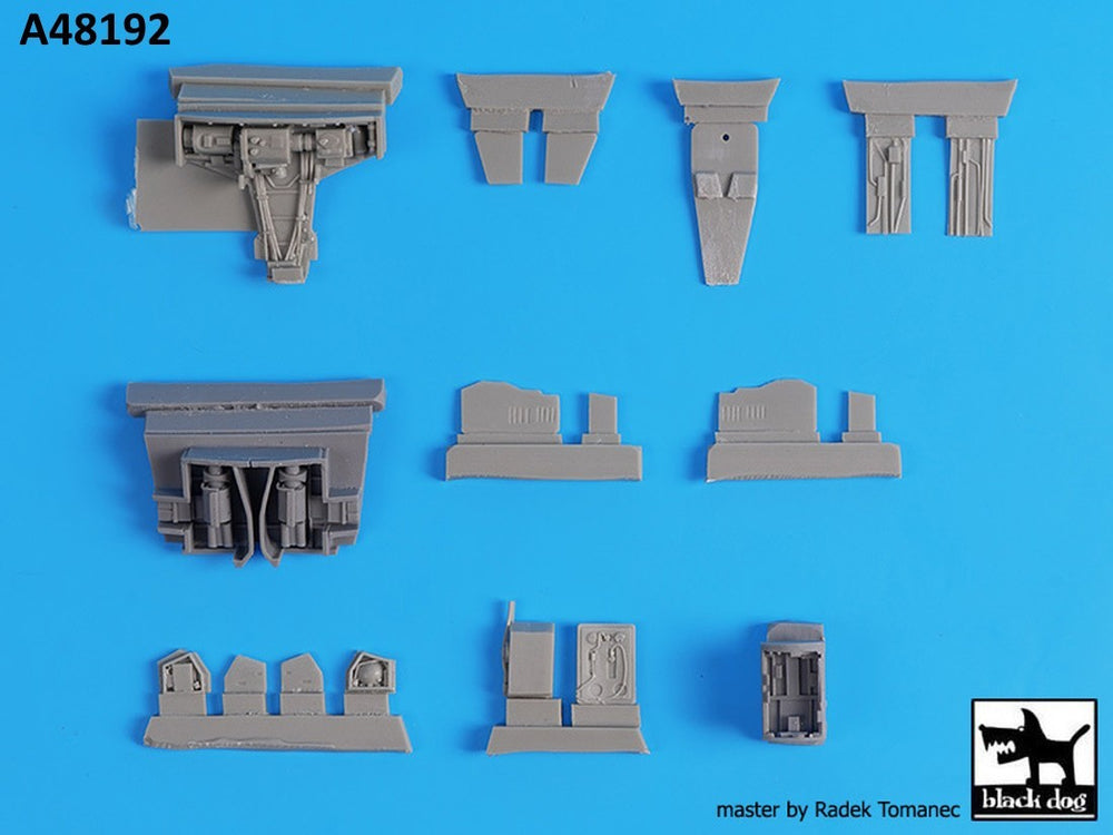 Blackdog BDOA48192 1:48 Dassault_Mirage 2000 cannons + radar