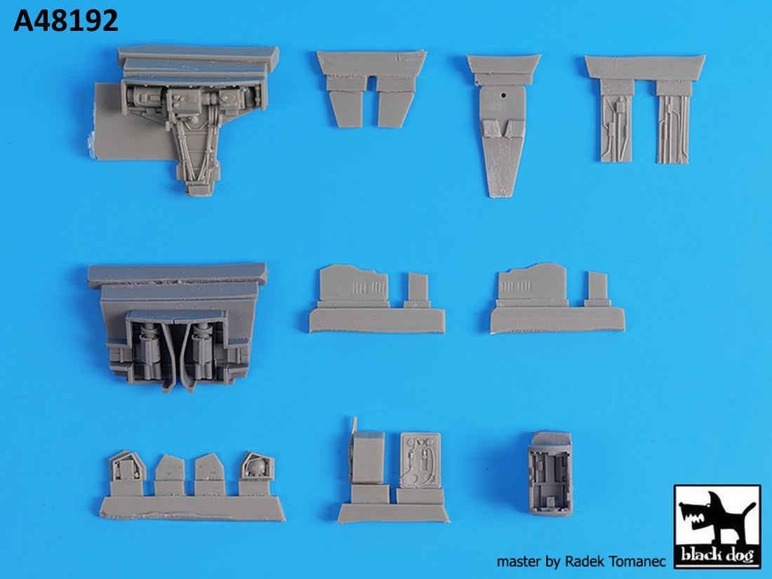Blackdog BDOA48192 1:48 Dassault_Mirage 2000 cannons + radar