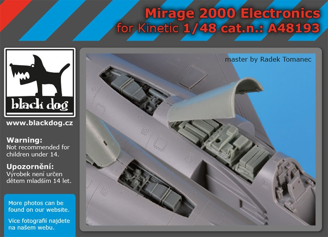 Blackdog BDOA48193 1:48 Dassault_Mirage 2000 electronic