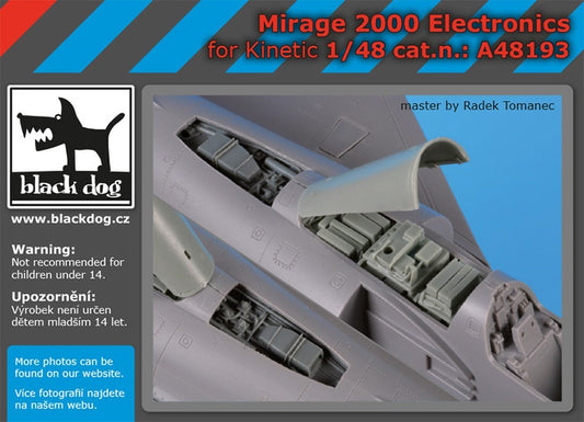 Blackdog BDOA48193 1:48 Dassault_Mirage 2000 electronic