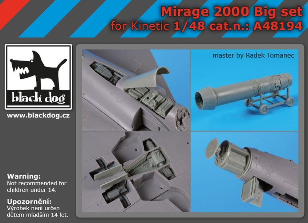 Blackdog BDOA48194 1:48 Dassault_Mirage 2000 big set