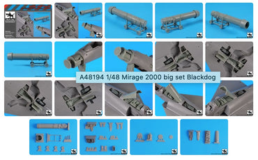 Blackdog BDOA48194 1:48 Dassault_Mirage 2000 big set