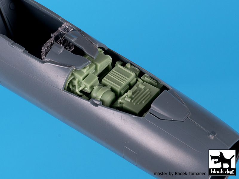 Blackdog BDOA48196 1:48 Mikoyan MiG-21MF electronics