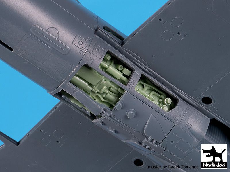 Blackdog BDOA48197 1:48 Mikoyan MiG-21MF spine and tail and engine details