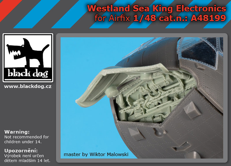 Blackdog BDOA48199 1:48 Westland Sea King HC.4 electronic
