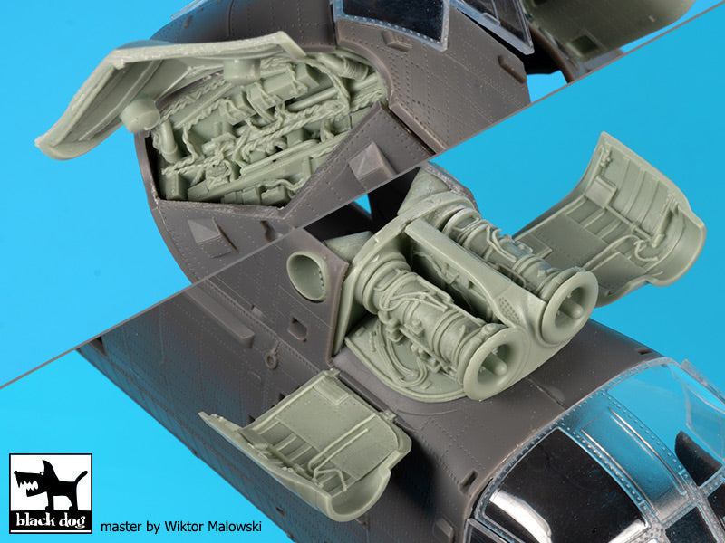 Blackdog BDOA48201 1:48 Westland Sea King HC.4 big set