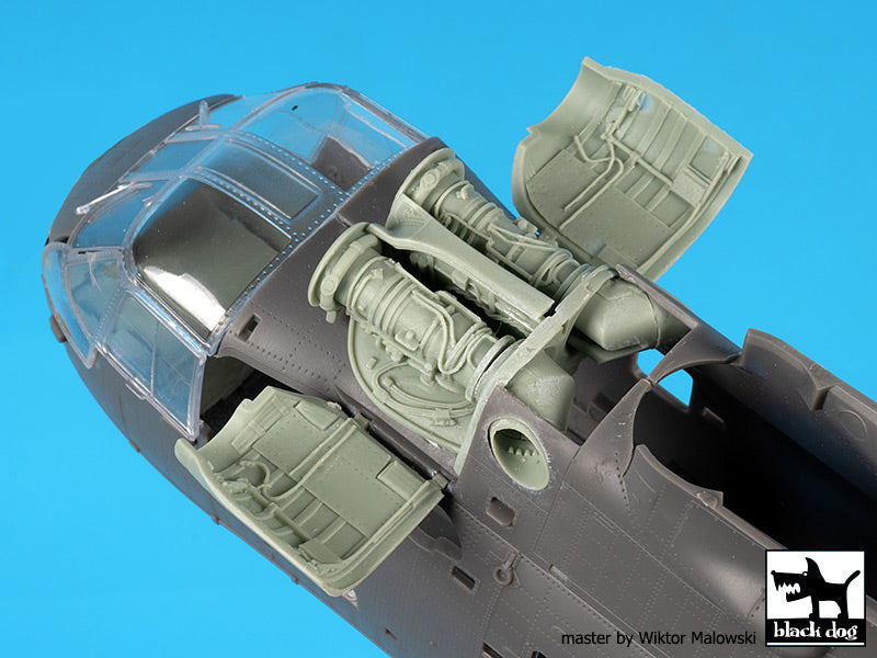 Blackdog BDOA48201 1:48 Westland Sea King HC.4 big set