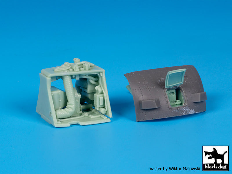 Blackdog BDOA48203 1:48 Westland Sea King electronics ,engine