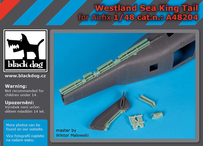 Blackdog BDOA48204 1:48 Westland Sea King tail