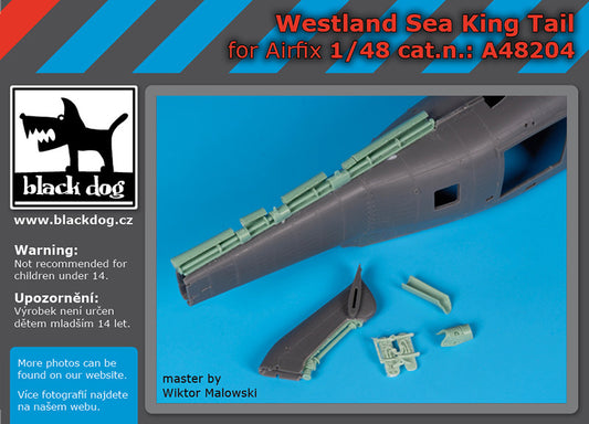 Blackdog BDOA48204 1:48 Westland Sea King tail