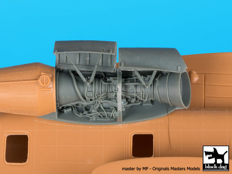 Blackdog BDOA72013 1:72 Sikorsky MH-53J Pave Low engine