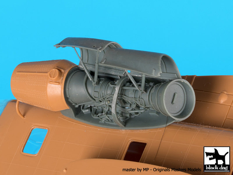 Blackdog BDOA72013 1:72 Sikorsky MH-53J Pave Low engine