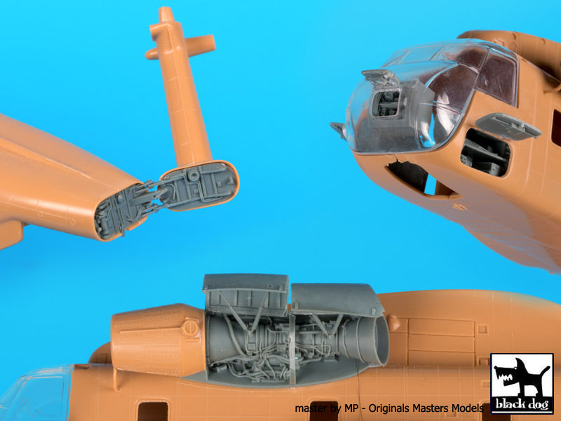 Blackdog BDOA72014 1:72 MH-53J Pave Low Detail Big Set