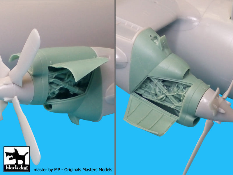 Blackdog BDOA72026 1:72 Lockheed UP-3D Orion 2 Engines