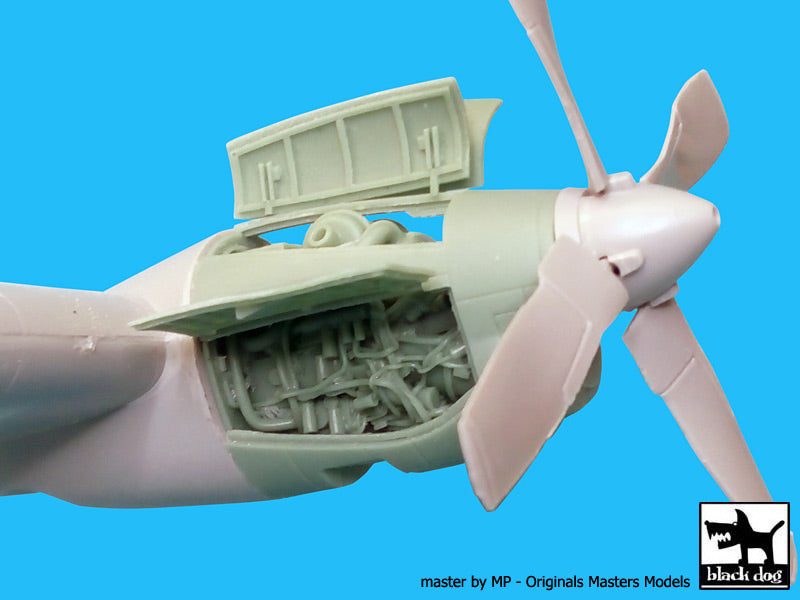 Blackdog BDOA72028 1:72 Lockheed AC-130H Hercules 2 Engines