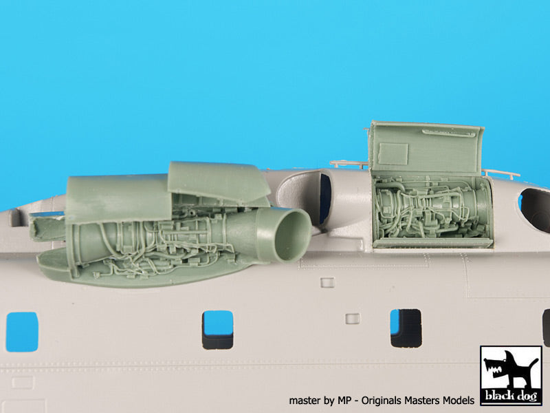 Blackdog BDOA72053 1:72 Sikorsky MH-53E Sea Dragon engines