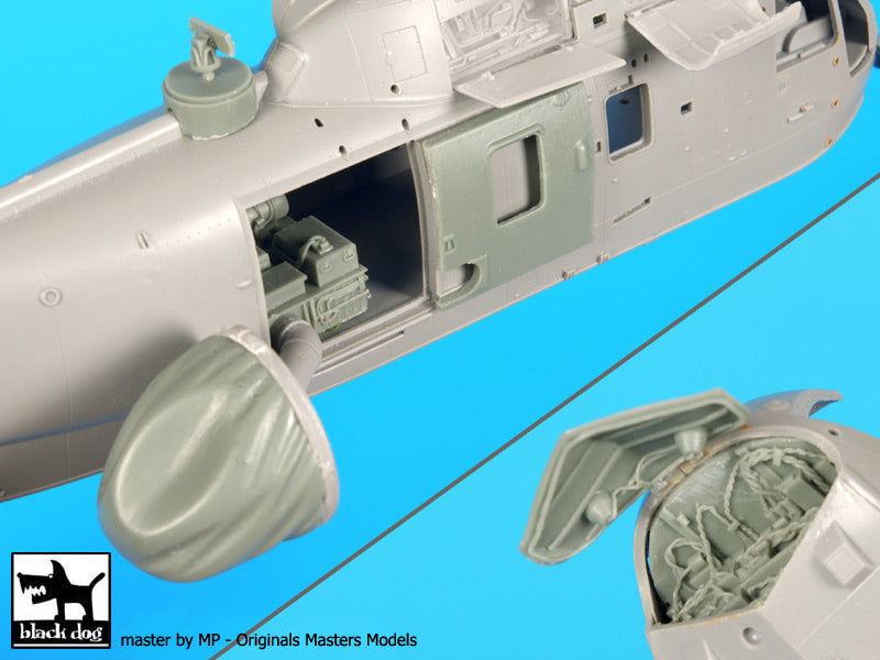 Blackdog BDOA72055 1:72 Sikorsky Sea King AEW.2 Radar + electronics