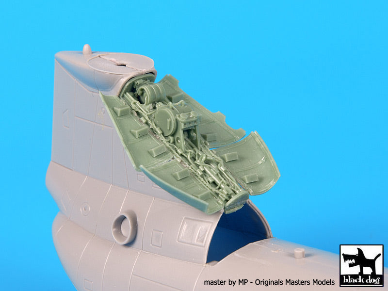 Blackdog BDOA72068 1:72 Boeing CH-46D Sea Knight Rear engine