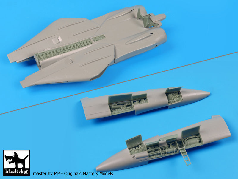 Blackdog BDOA72072 1:72 F-14A Tomcat Electronics & Spine Detail