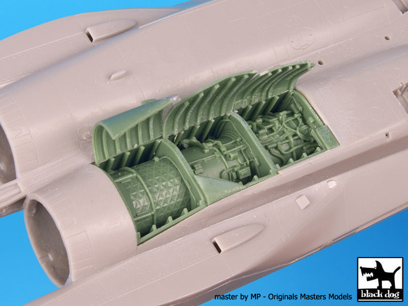 Blackdog BDOA72074 1:72 McDonnell F-15C Eagle cannon and engines