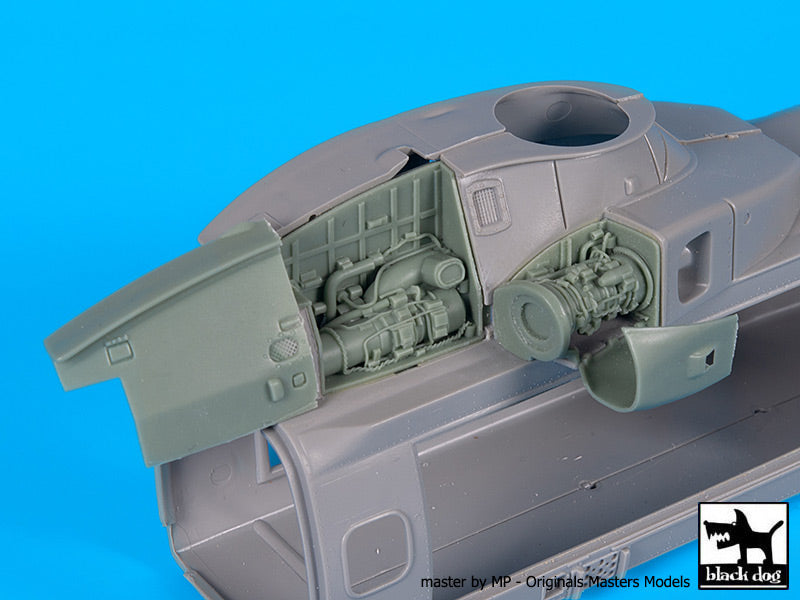Blackdog BDOA72076 1:72 Westland EH-101 Merlin engine