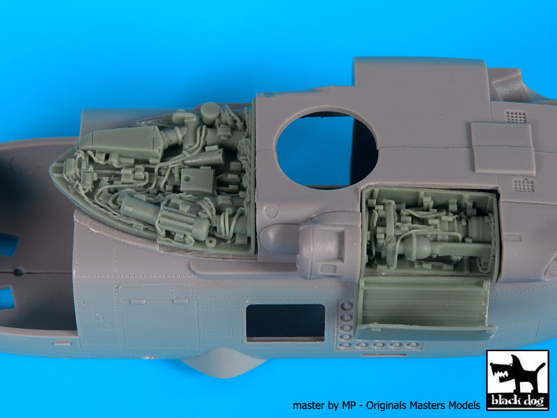 Blackdog BDOA72077 1:72 Sikorsky SH-60B Seahawk engine