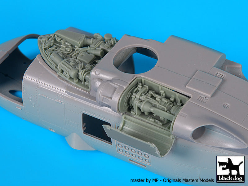 Blackdog BDOA72077 1:72 Sikorsky SH-60B Seahawk engine