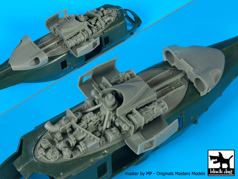Blackdog BDOA72078 1:72 NH Industries NH-90 Navy engine