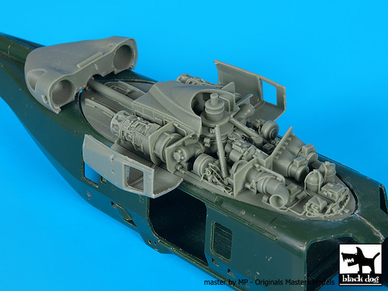 Blackdog BDOA72078 1:72 NH Industries NH-90 Navy engine