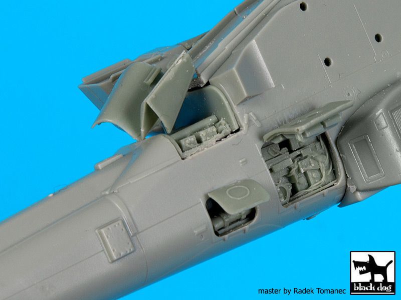 Blackdog BDOA72080 1:72 Hughes/Westland AH-64D Rear electronics