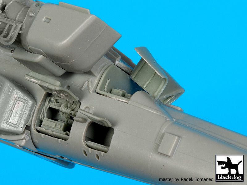 Blackdog BDOA72080 1:72 Hughes/Westland AH-64D Rear electronics