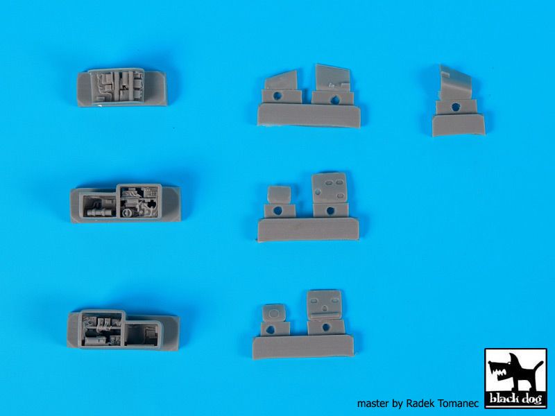 Blackdog BDOA72080 1:72 Hughes/Westland AH-64D Rear electronics