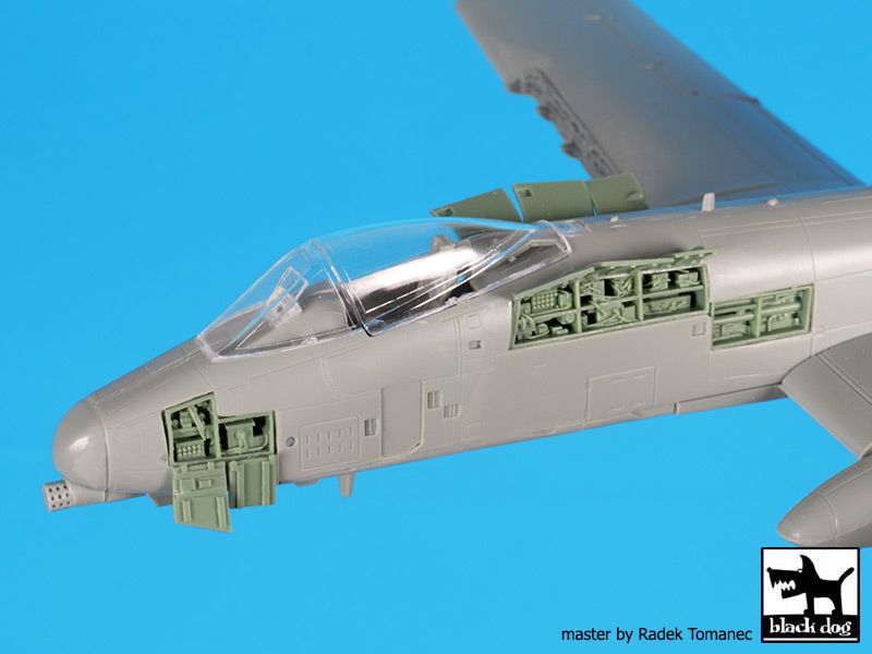 Blackdog BDOA72083 1:72 Fairchild A-10A Thunderbolt II electronics