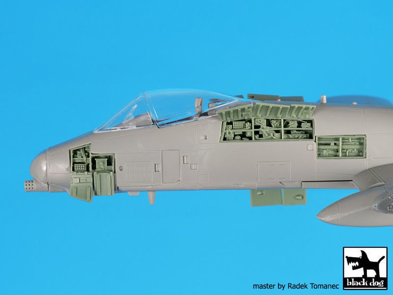 Blackdog BDOA72083 1:72 Fairchild A-10A Thunderbolt II electronics