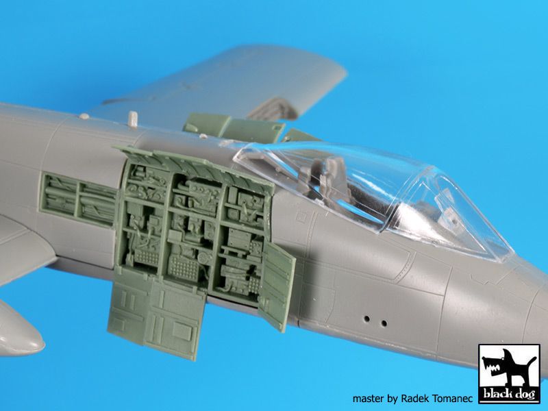 Blackdog BDOA72083 1:72 Fairchild A-10A Thunderbolt II electronics