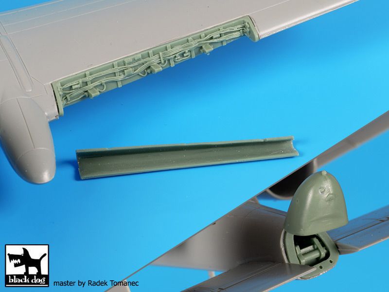 Blackdog BDOA72084 1:72 Fairchild A-10A Thunderbolt II wings + rear electronics