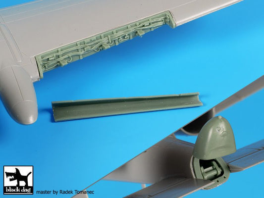 Blackdog BDOA72084 1:72 Fairchild A-10A Thunderbolt II wings + rear electronics