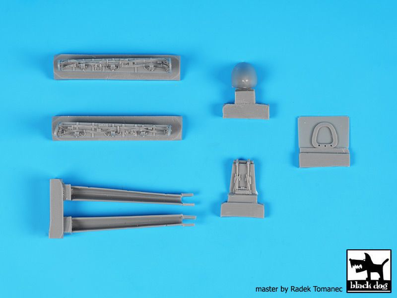 Blackdog BDOA72084 1:72 Fairchild A-10A Thunderbolt II wings + rear electronics
