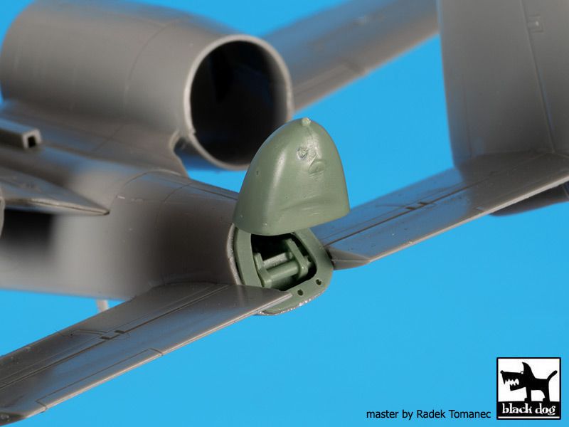 Blackdog BDOA72084 1:72 Fairchild A-10A Thunderbolt II wings + rear electronics