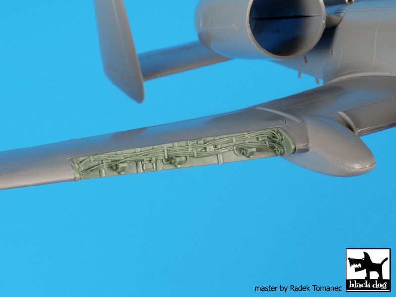 Blackdog BDOA72084 1:72 Fairchild A-10A Thunderbolt II wings + rear electronics