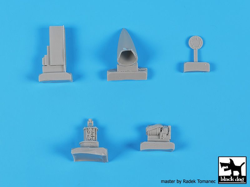 Blackdog BDOA72090 1:72 McDonnell-Douglas F/A-18 Hornet radar and cannon