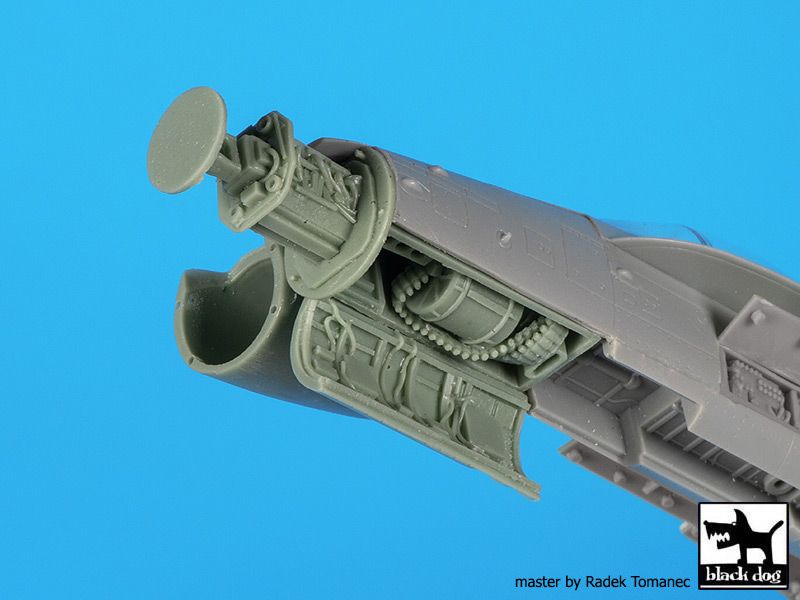 Blackdog BDOA72090 1:72 McDonnell-Douglas F/A-18 Hornet radar and cannon
