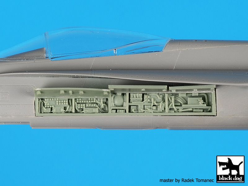 Blackdog BDOA72091 1:72 McDonnell-Douglas F/A-18 Hornet electronics