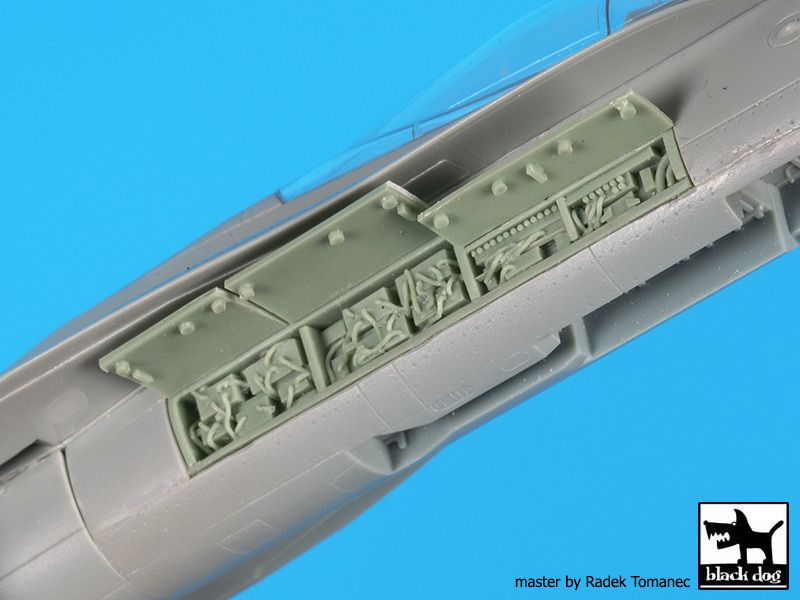 Blackdog BDOA72091 1:72 McDonnell-Douglas F/A-18 Hornet electronics