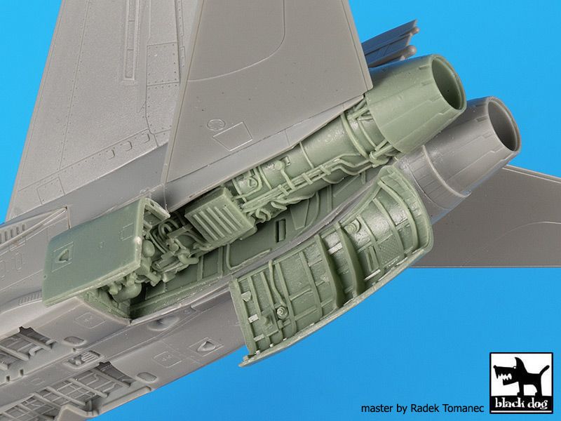 Blackdog BDOA72092 1:72 McDonnell-Douglas F/A-18 Hornet engine